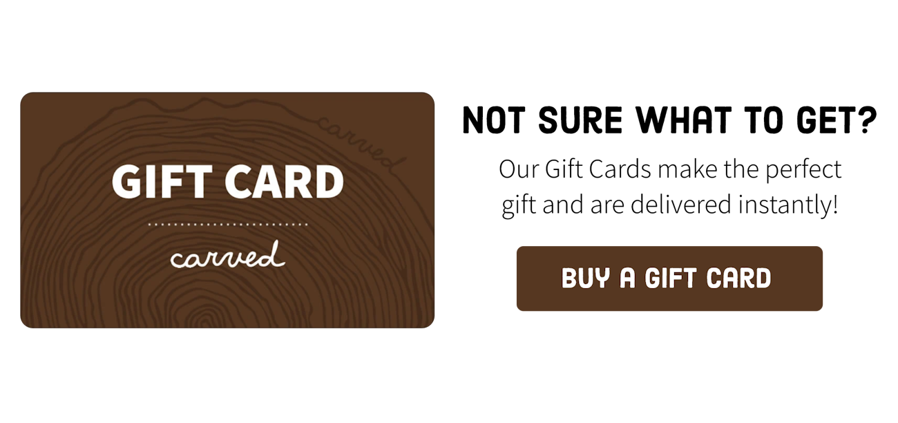 Carved Gift Card